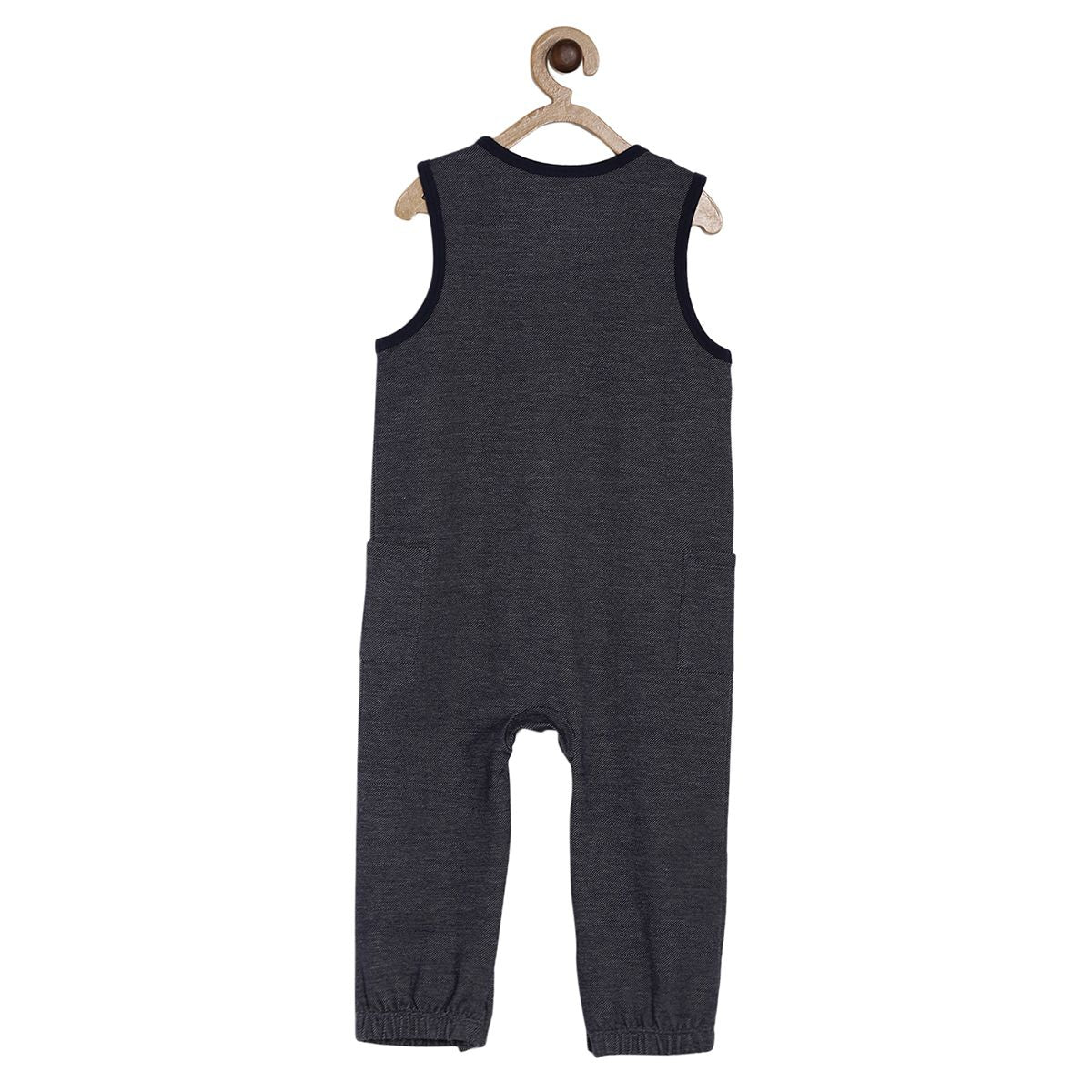 Pack of 2 knit dungaree set - navy for 3-6 Months