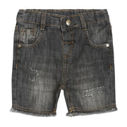 Boys Dark Wash Denim Short