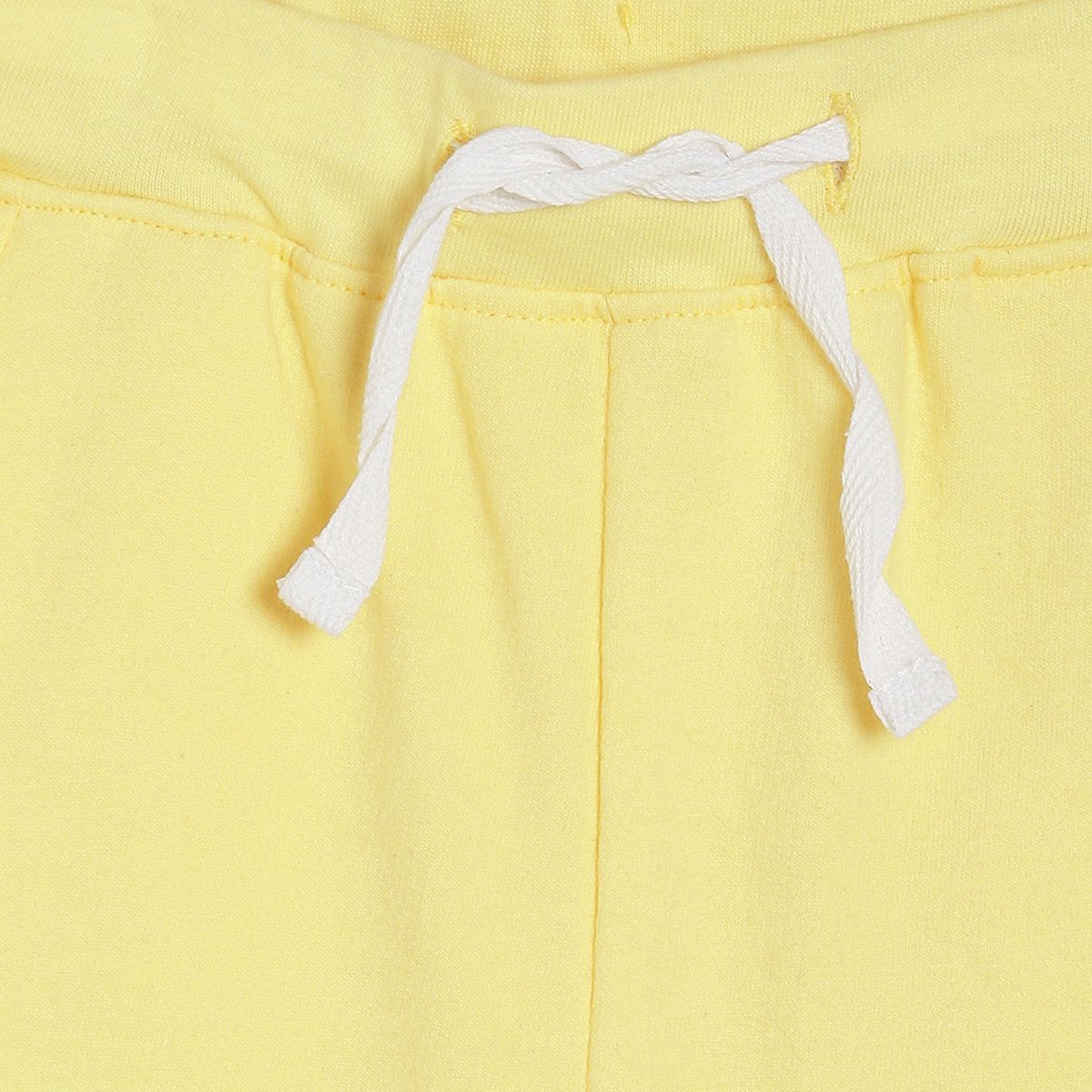 Pack of 1 knit shorts - yellow for 3-6 Months