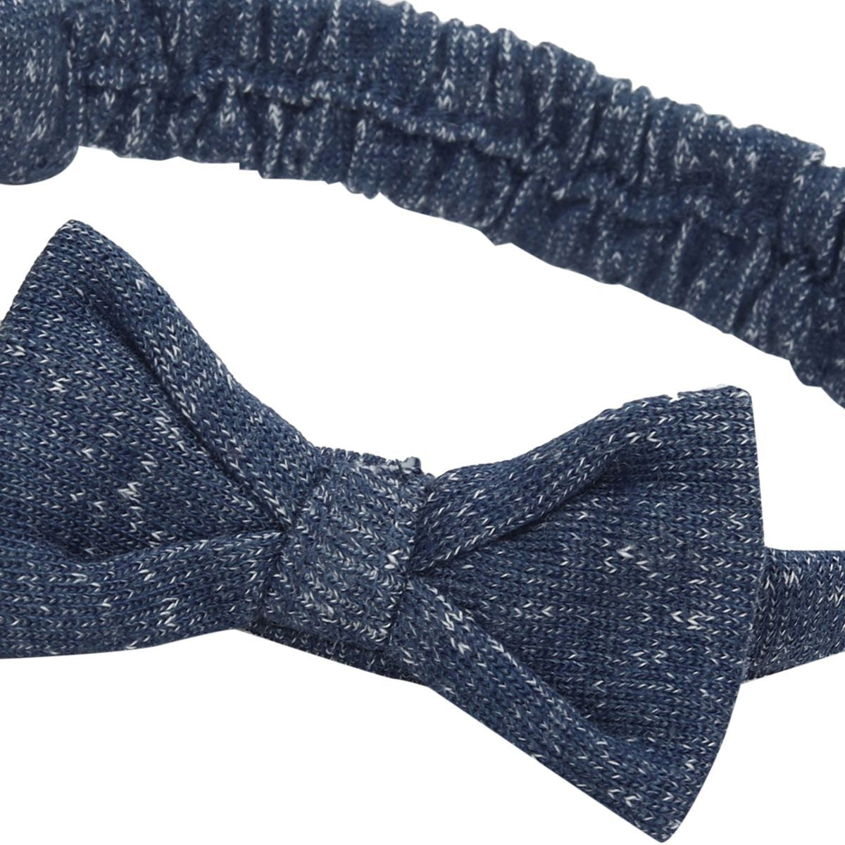 Boys White Top & Knit Bottom