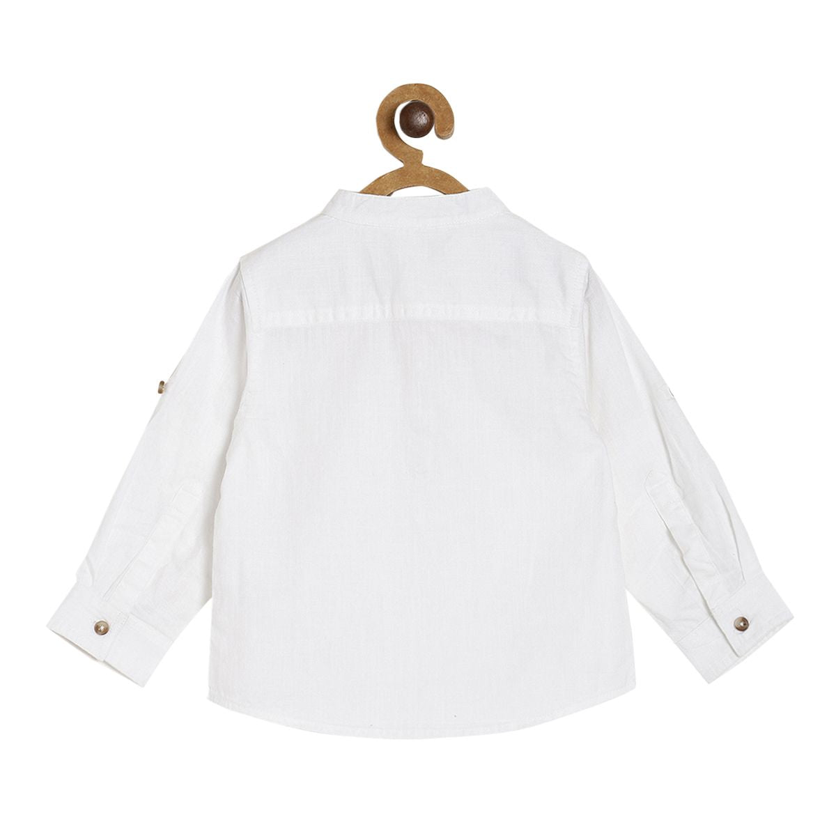 Boys White T-Shirt & Knit Bottom