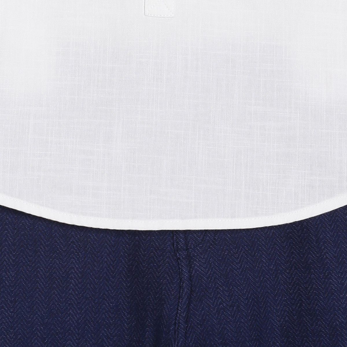 Boys White T-Shirt & Knit Bottom