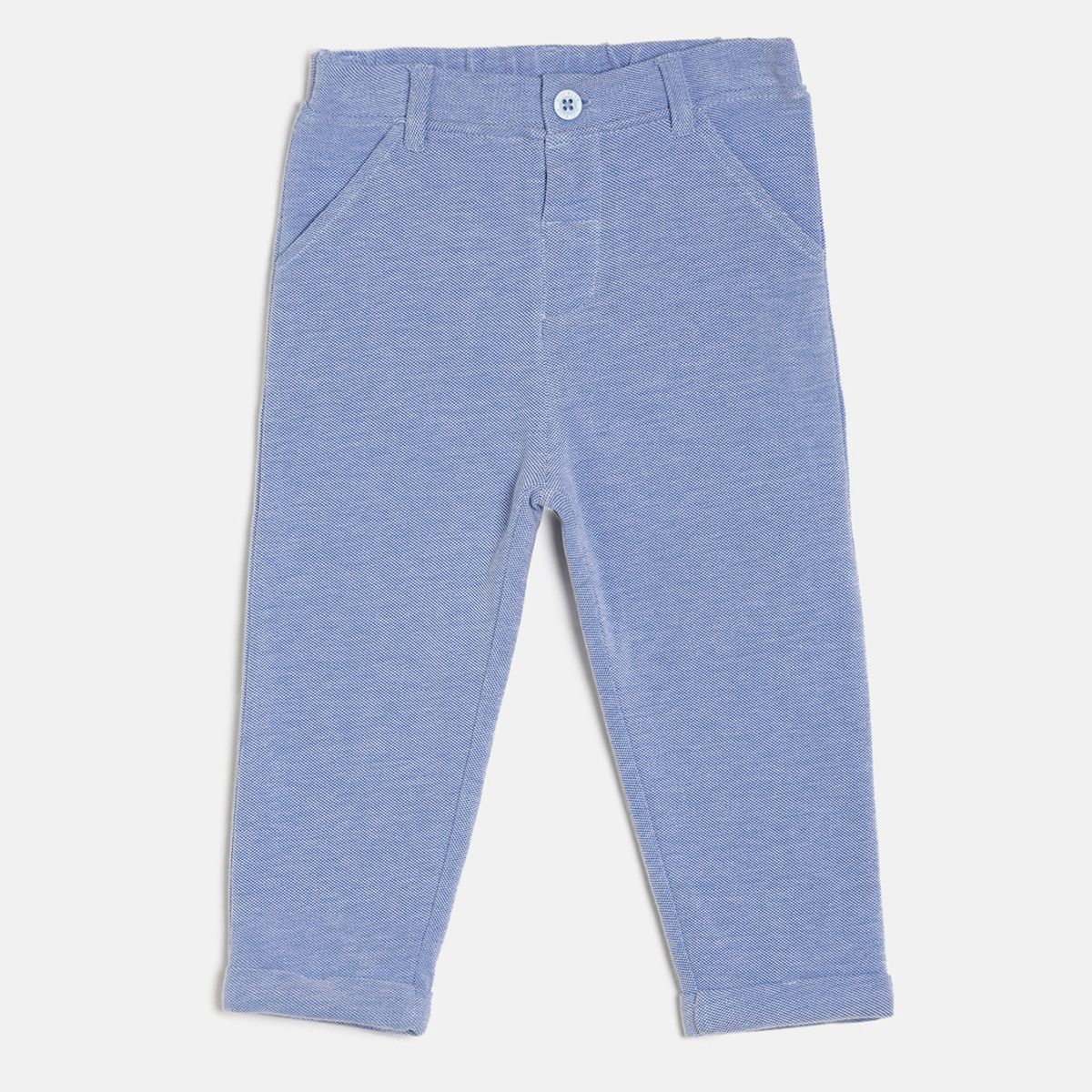 Woven Shirt Knit Bottom