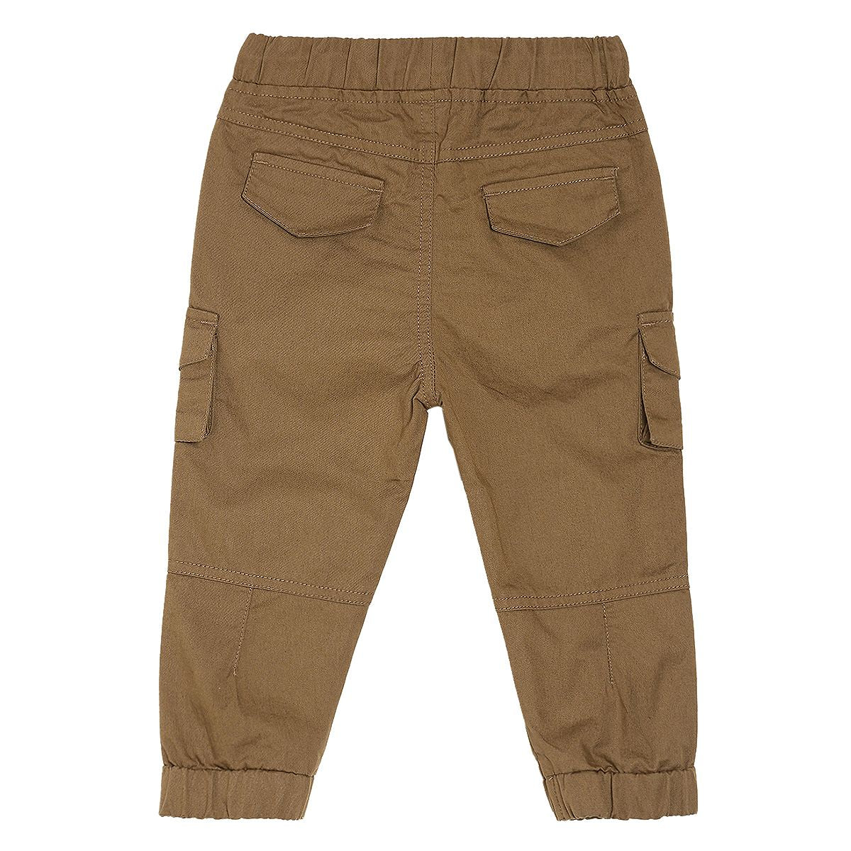Boys Brown Woven Pant