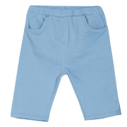 Pack of 1 knit capri - skyblue for 3-6 Months