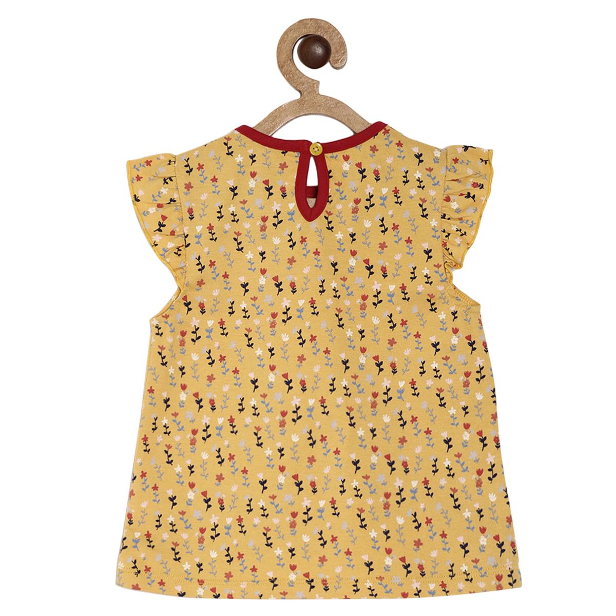 Girls Yellow Knit Top