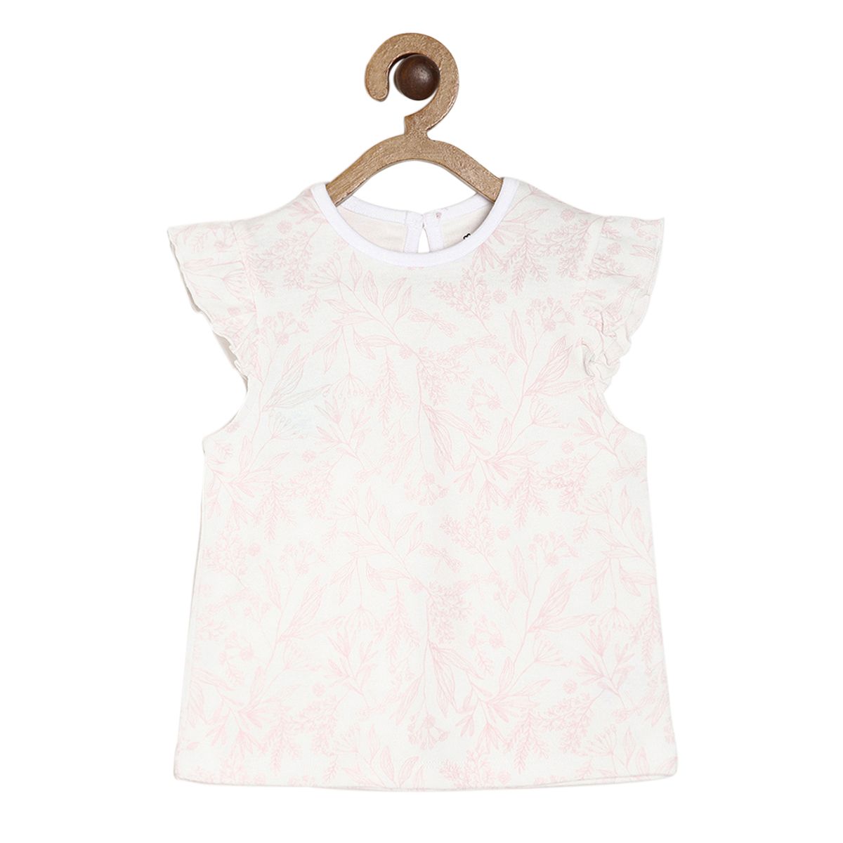 Pack of 1 knit top - pure white for 3-6 Months