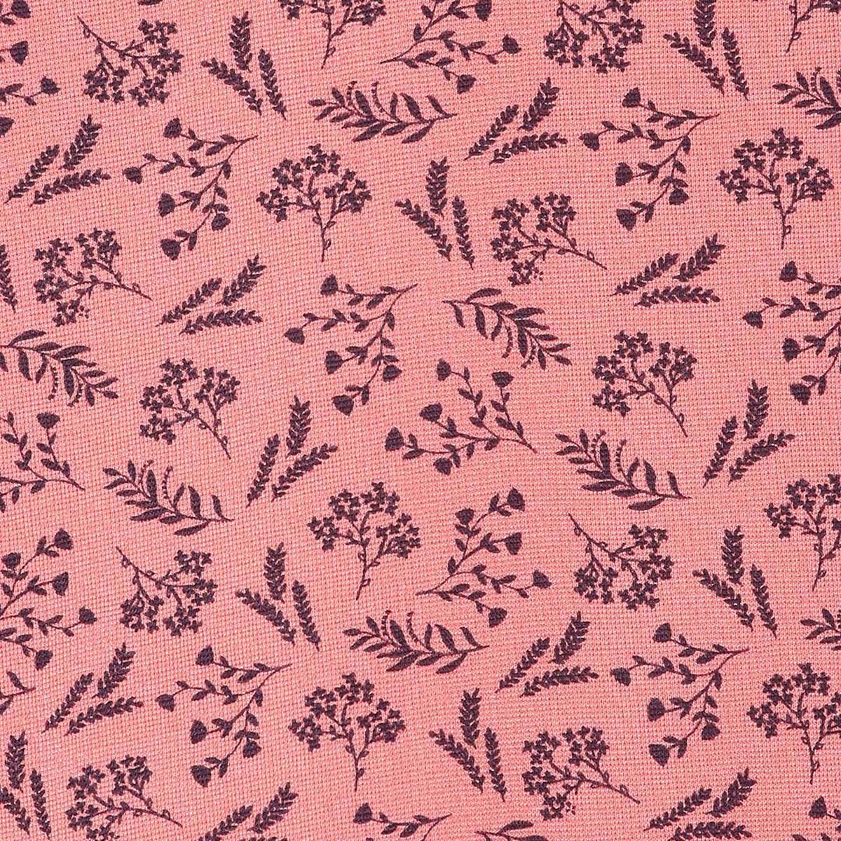 Pack of 1 knit top - rose pink & black for 3-6 Months