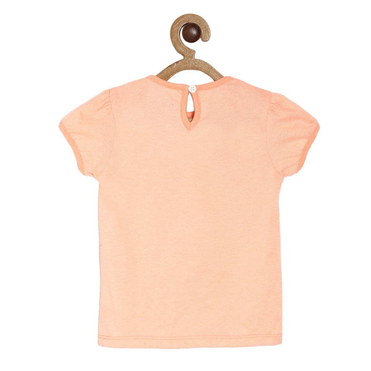 Pack of 1 knit top - neon orange for 3-6 Months