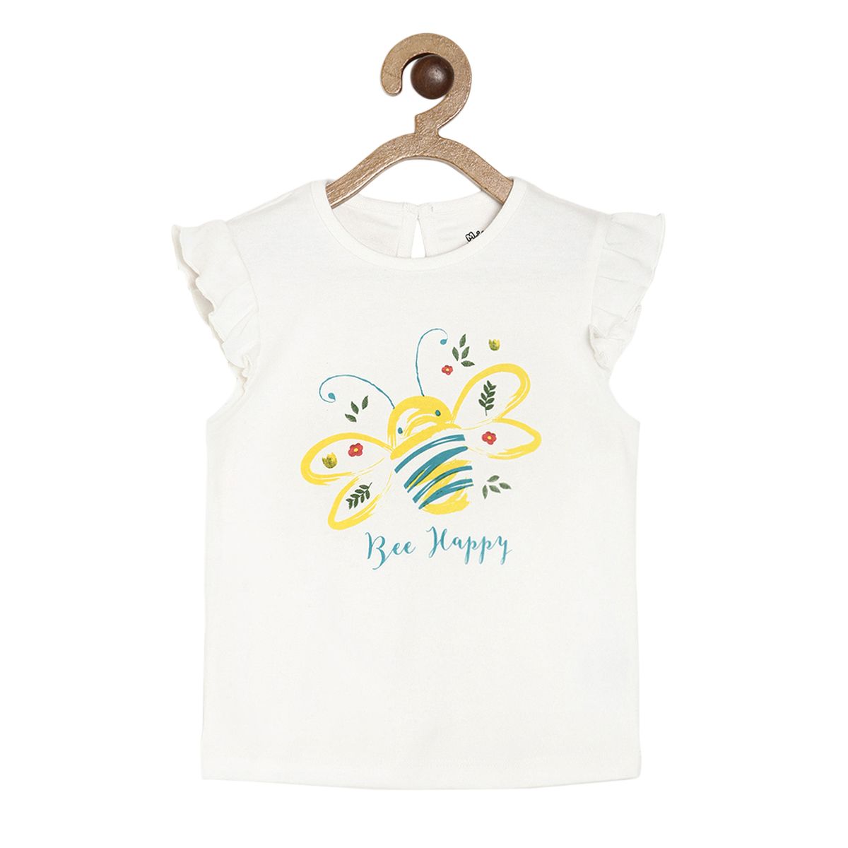 Pack of 1 knit top - off white for 3-6 Months