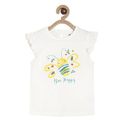 Pack of 1 knit top - off white for 3-6 Months