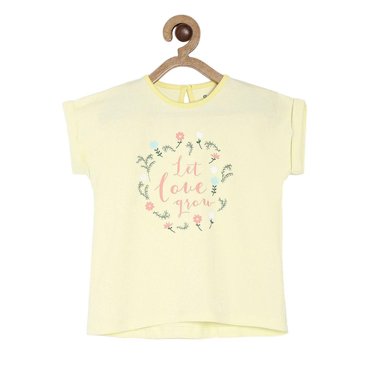 Pack of 1 knit top - pale yellow for 3-6 Months