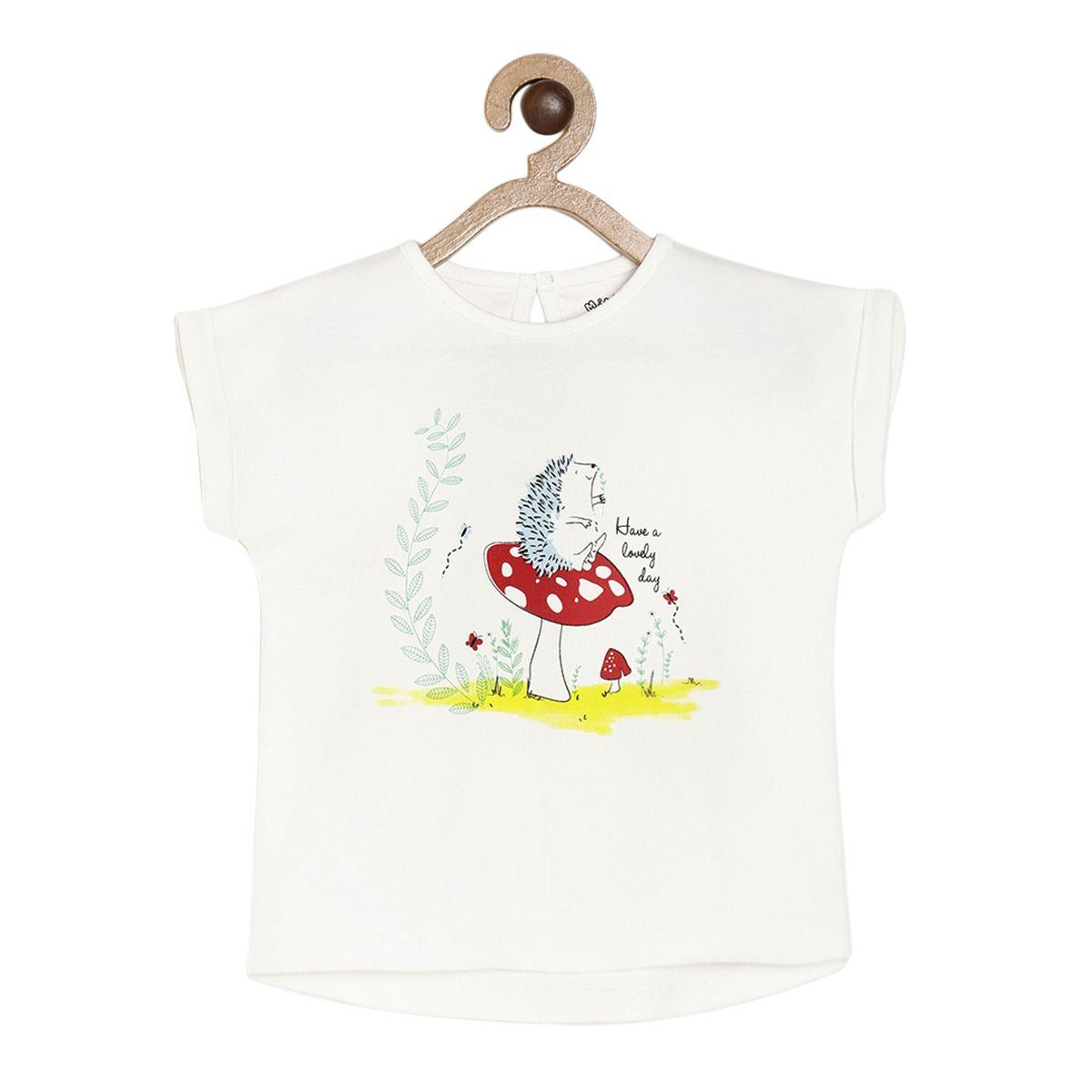Pack of 1 knit top - white for 3-6 Months