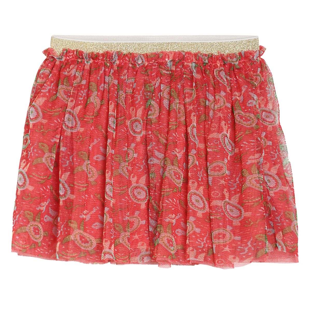 Pack of 1 woven skirt - red for 3-6 Months