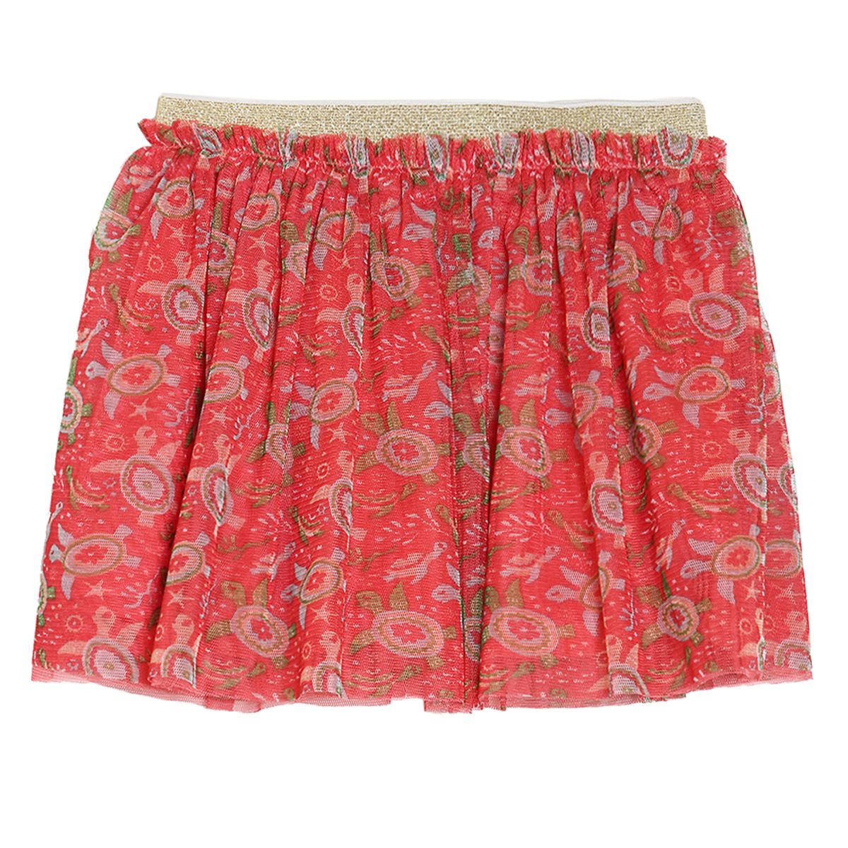 Pack of 1 woven skirt - red for 3-6 Months