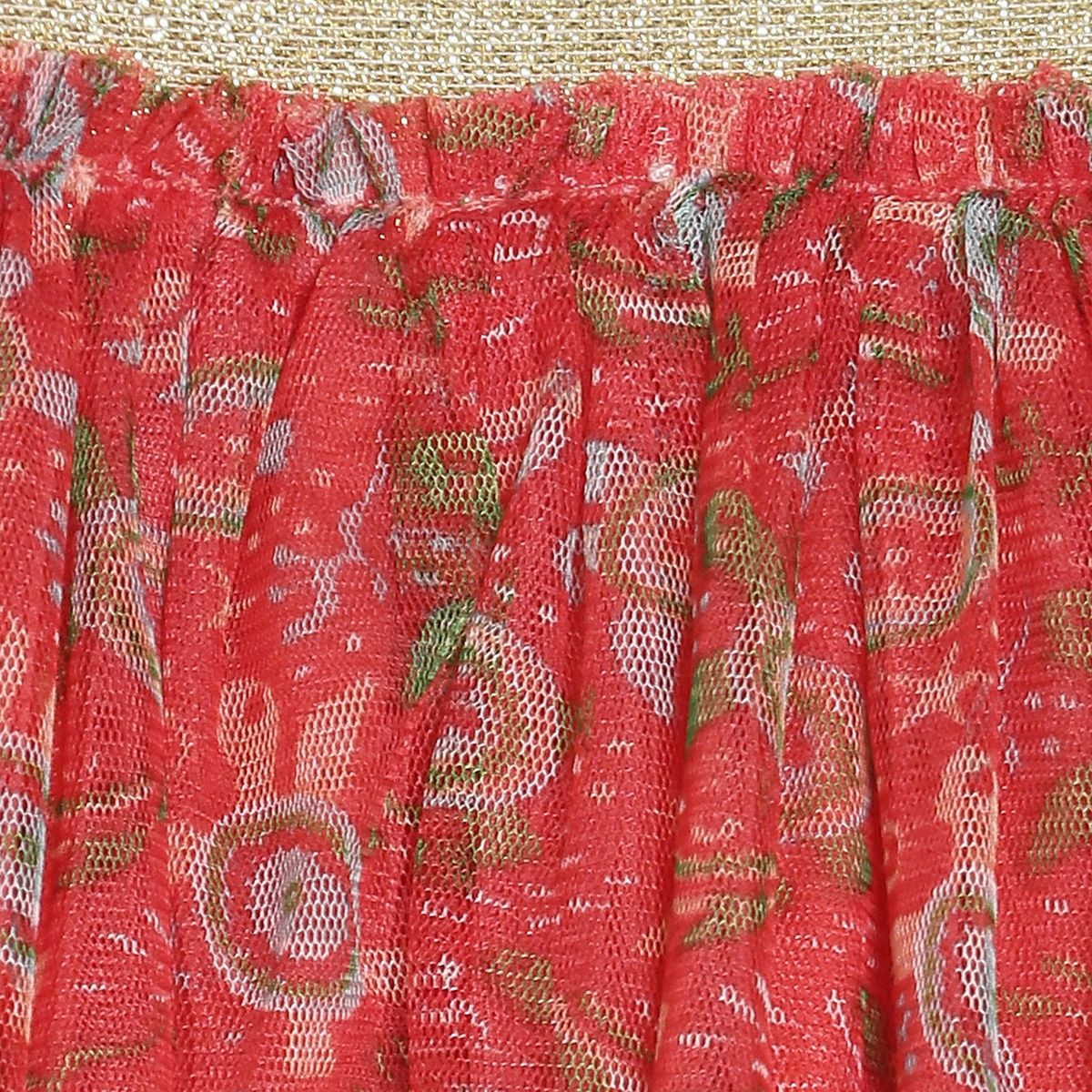 Pack of 1 woven skirt - red for 3-6 Months