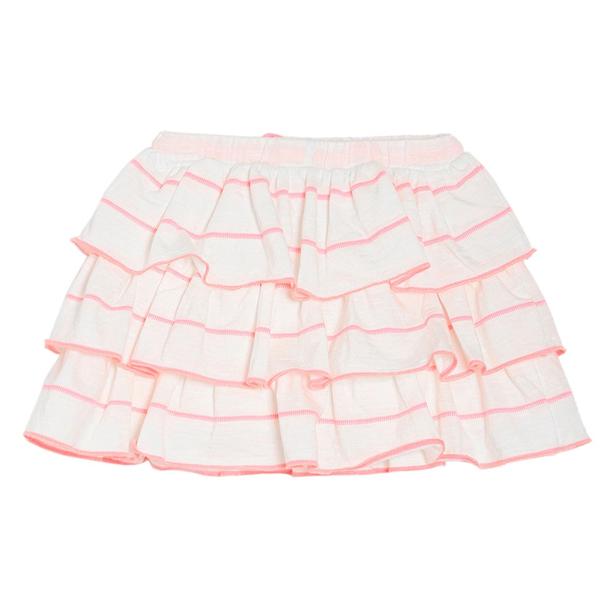 Girls Off White Skirt/Skort