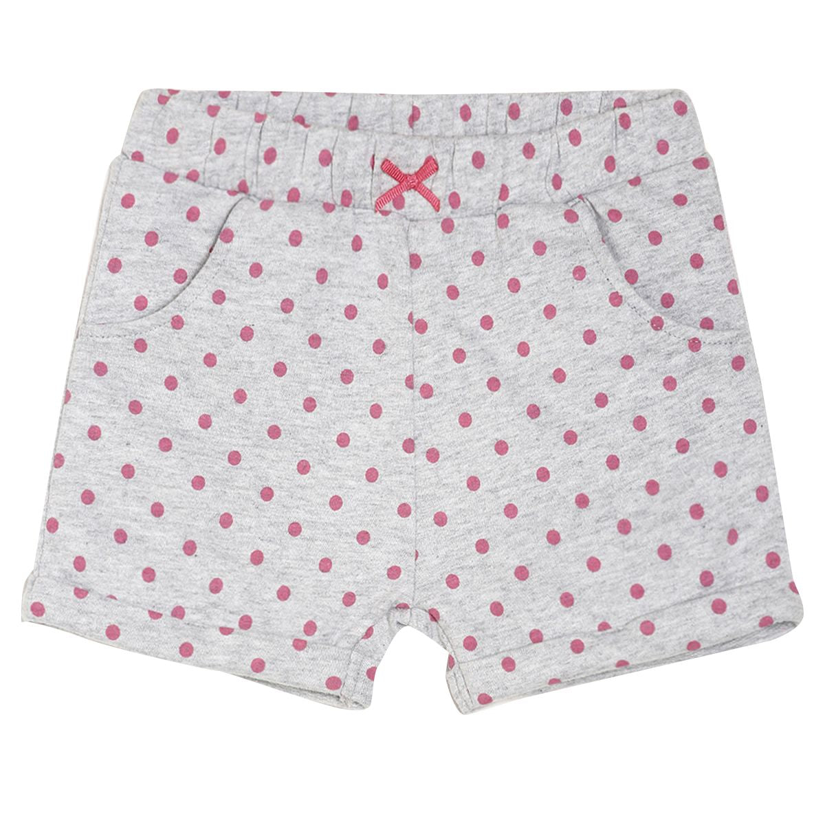 Girls Grey Marl Short