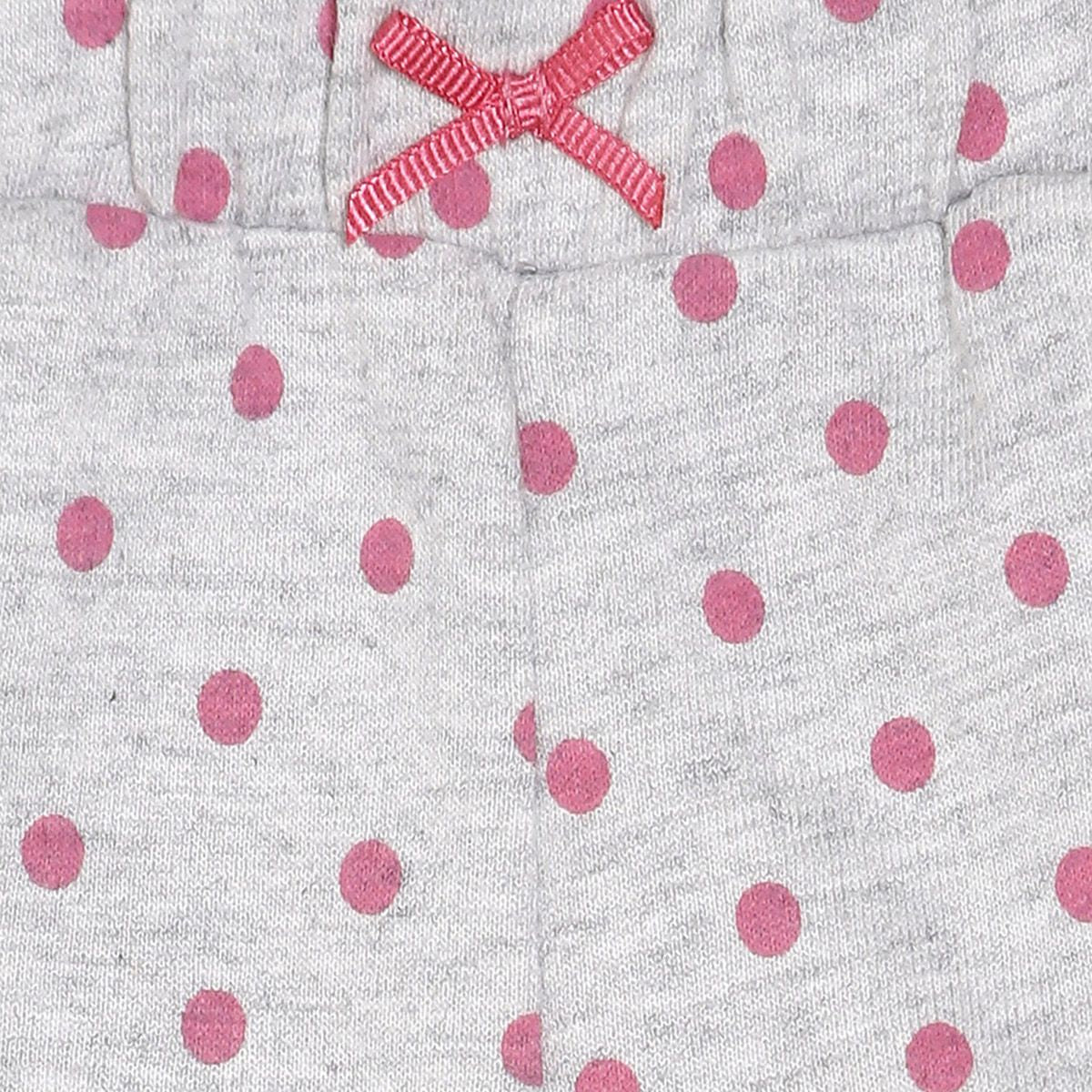 Girls Grey Marl Short