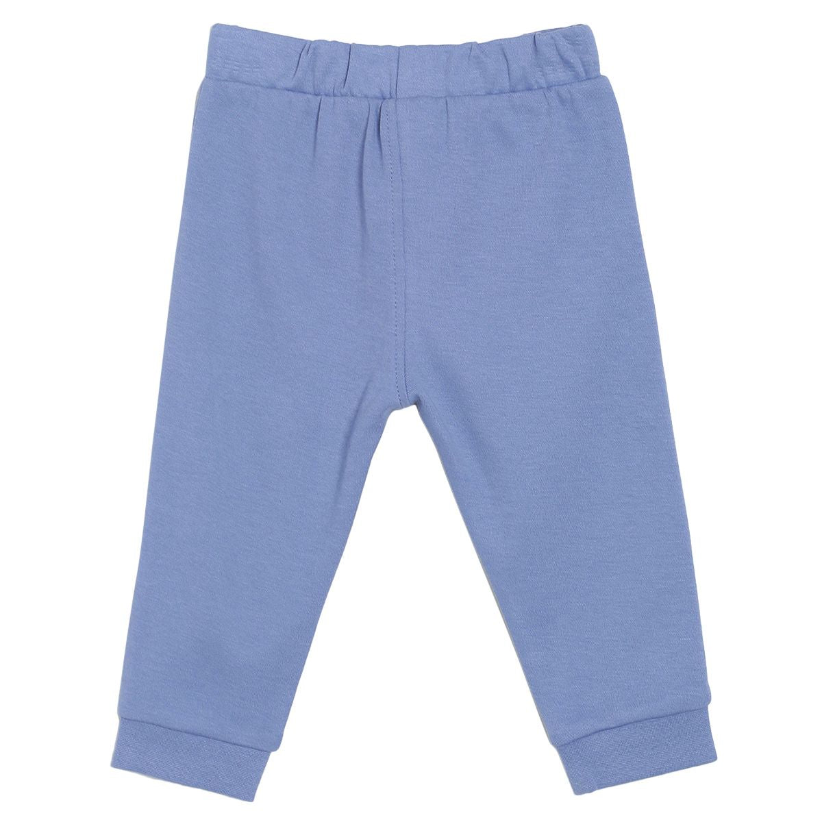 Pack of 2 t-shirt & knit bottom - off white for 0-3 Months