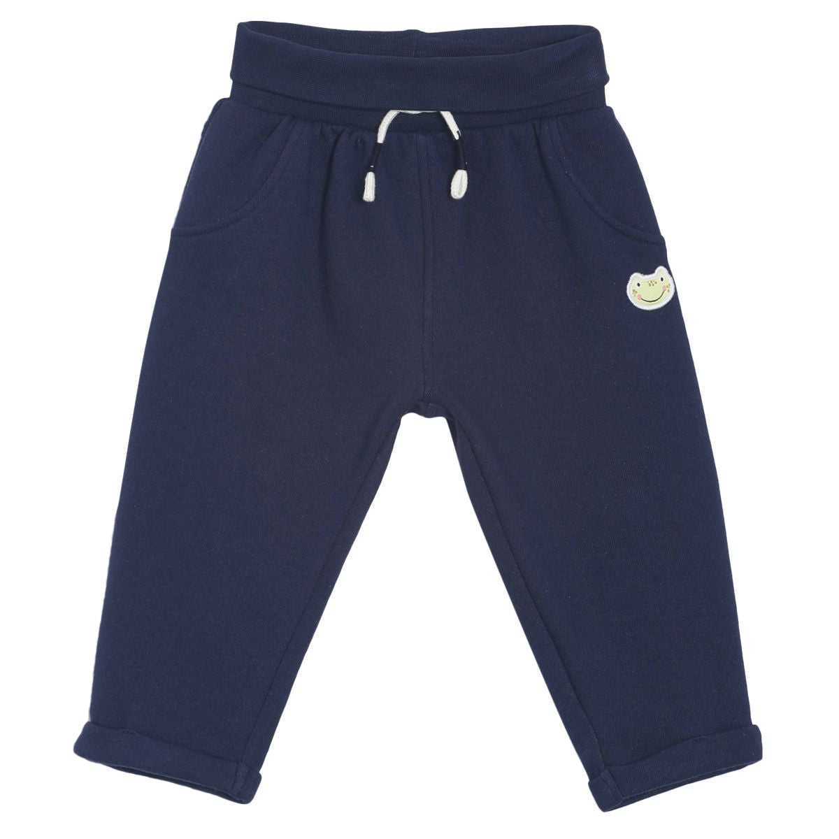 Boys Off White T-Shirt & Knit Bottom