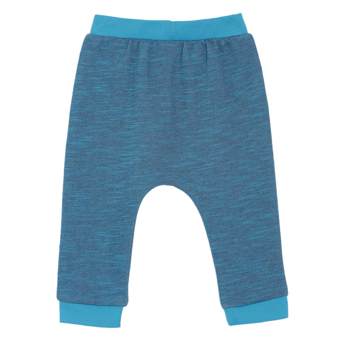 Pack of 2 t-shirt & knit bottom - blue & midnightblue for 0-3 Months