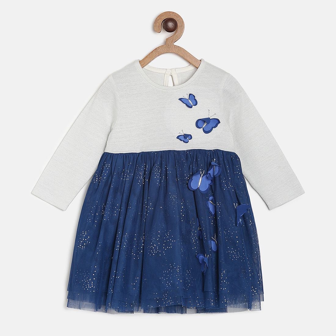 Pack of 3 dress - navy for 0-3 Months