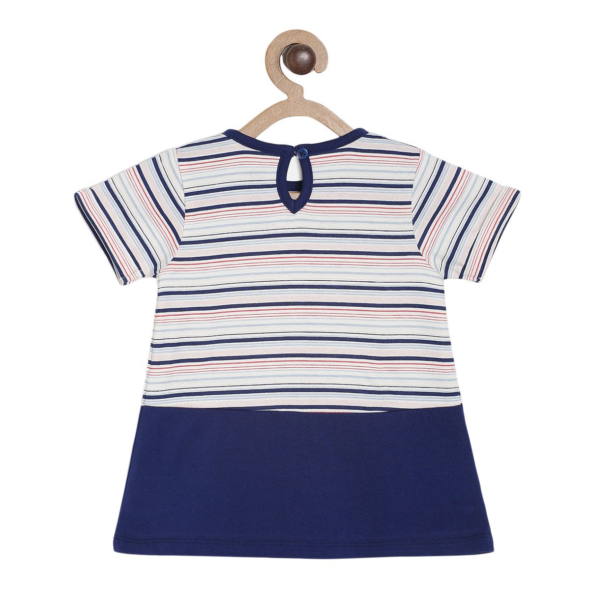 Pack of 2 top & knit bottom - navy for 0-3 Months