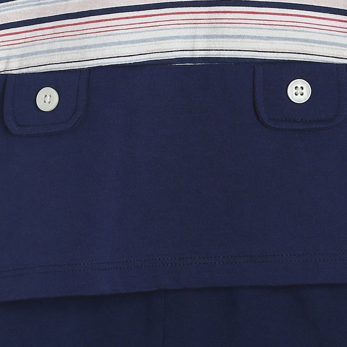 Pack of 2 top & knit bottom - navy for 0-3 Months