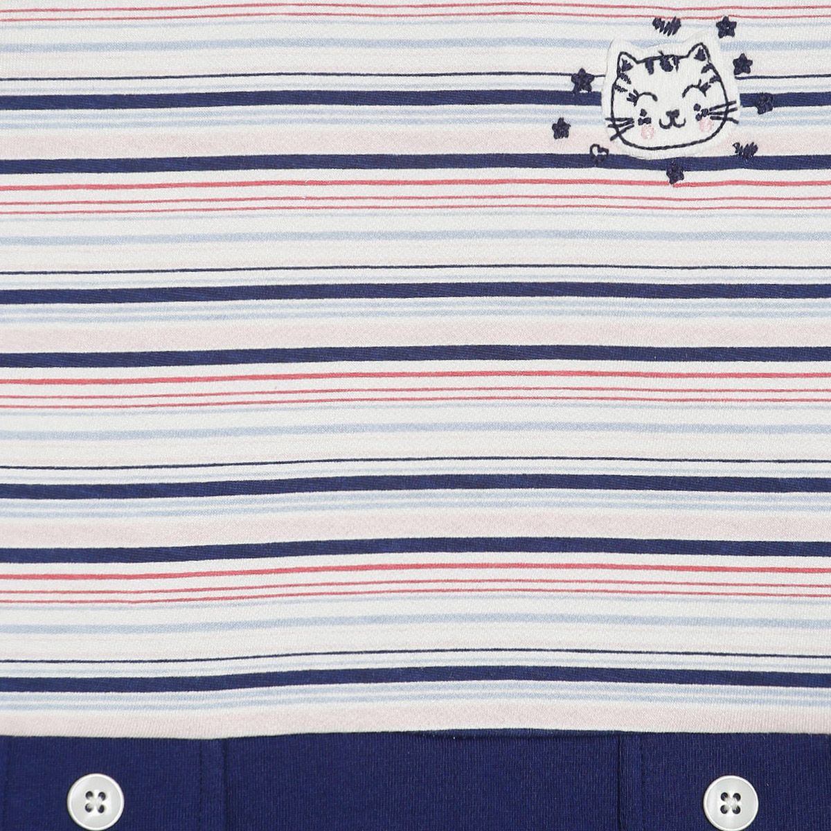 Pack of 2 top & knit bottom - navy for 0-3 Months
