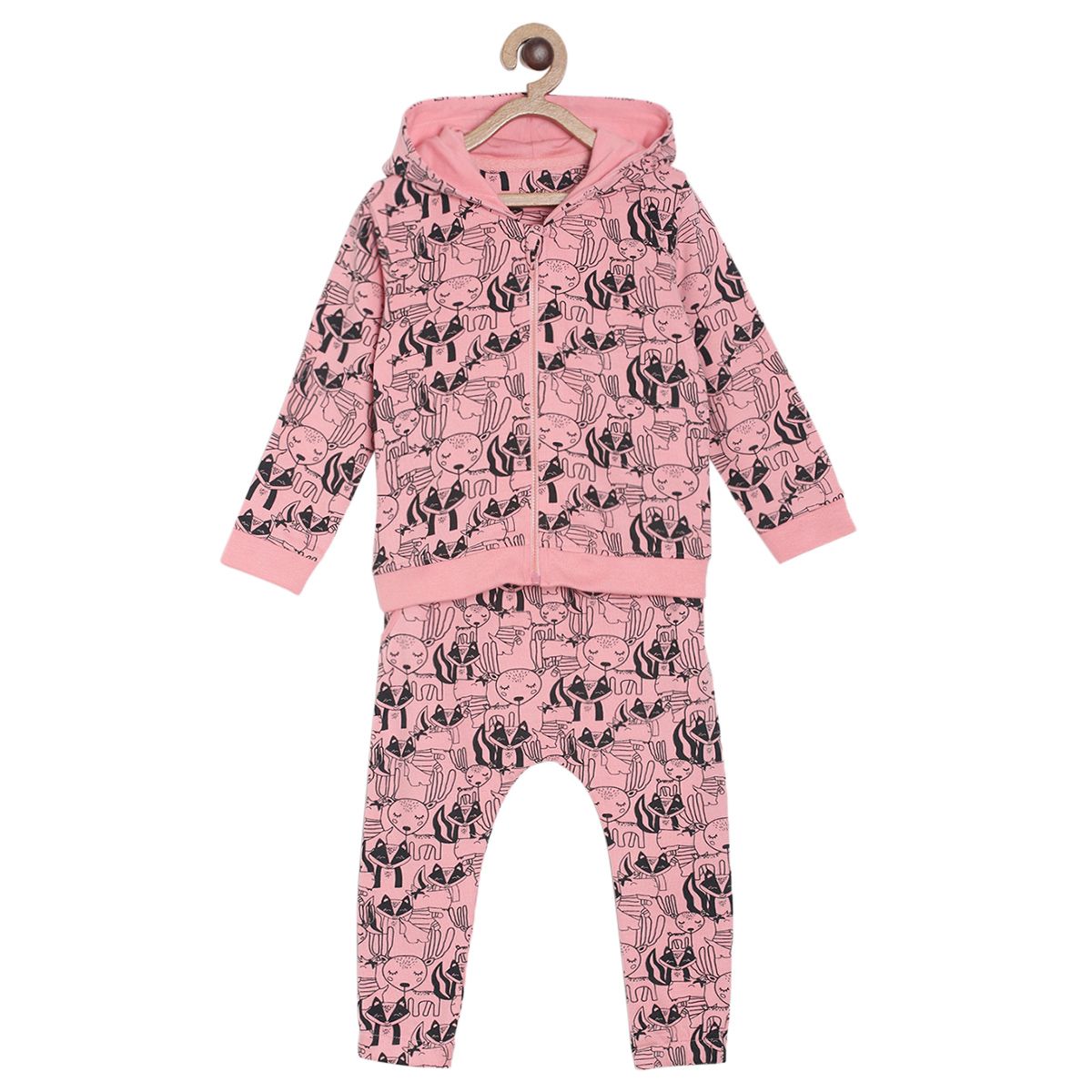 Pack of 2 track set - pink for 3-6 Months