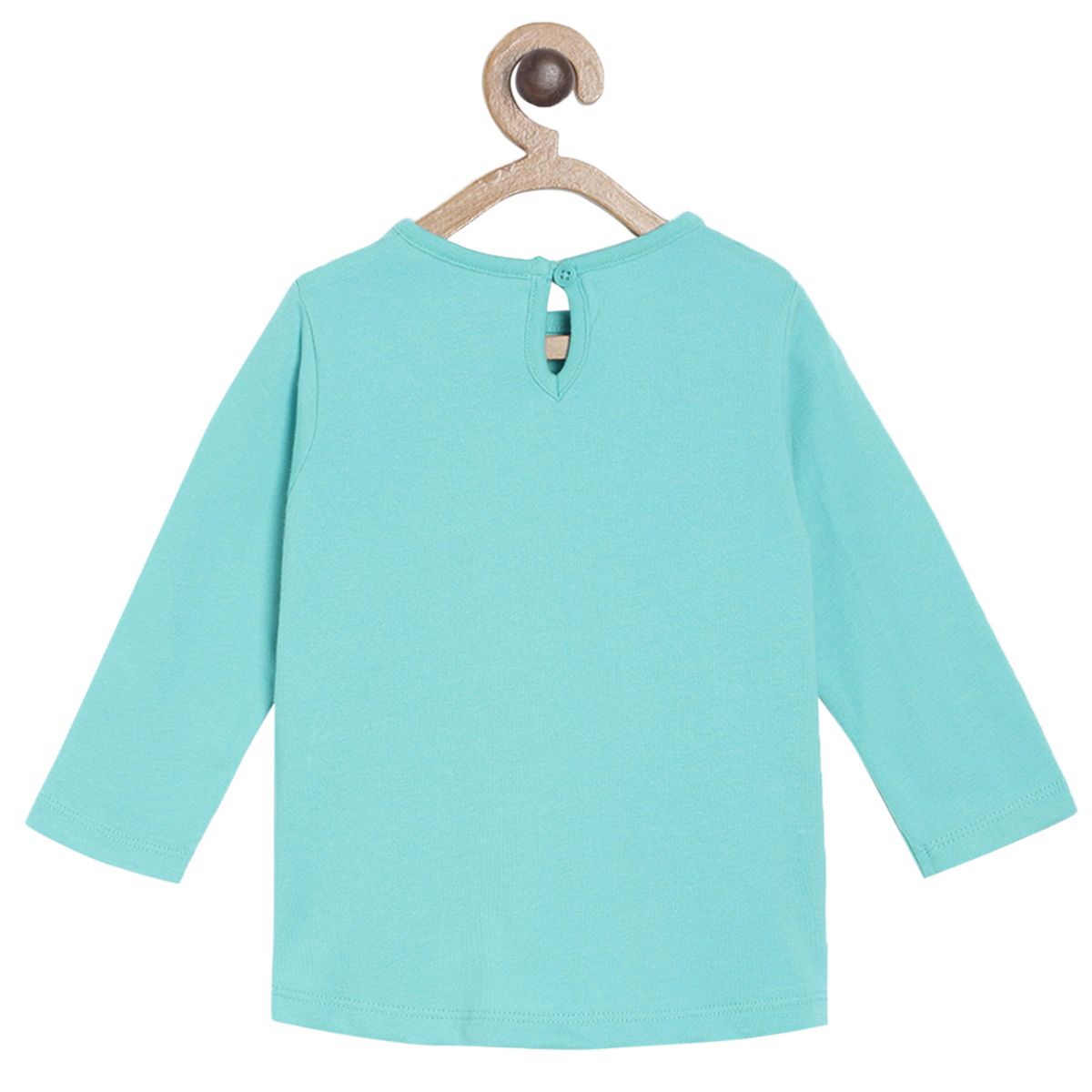 Pack of 2 top & knit bottom - skyblue & dark blue for 0-3 Months