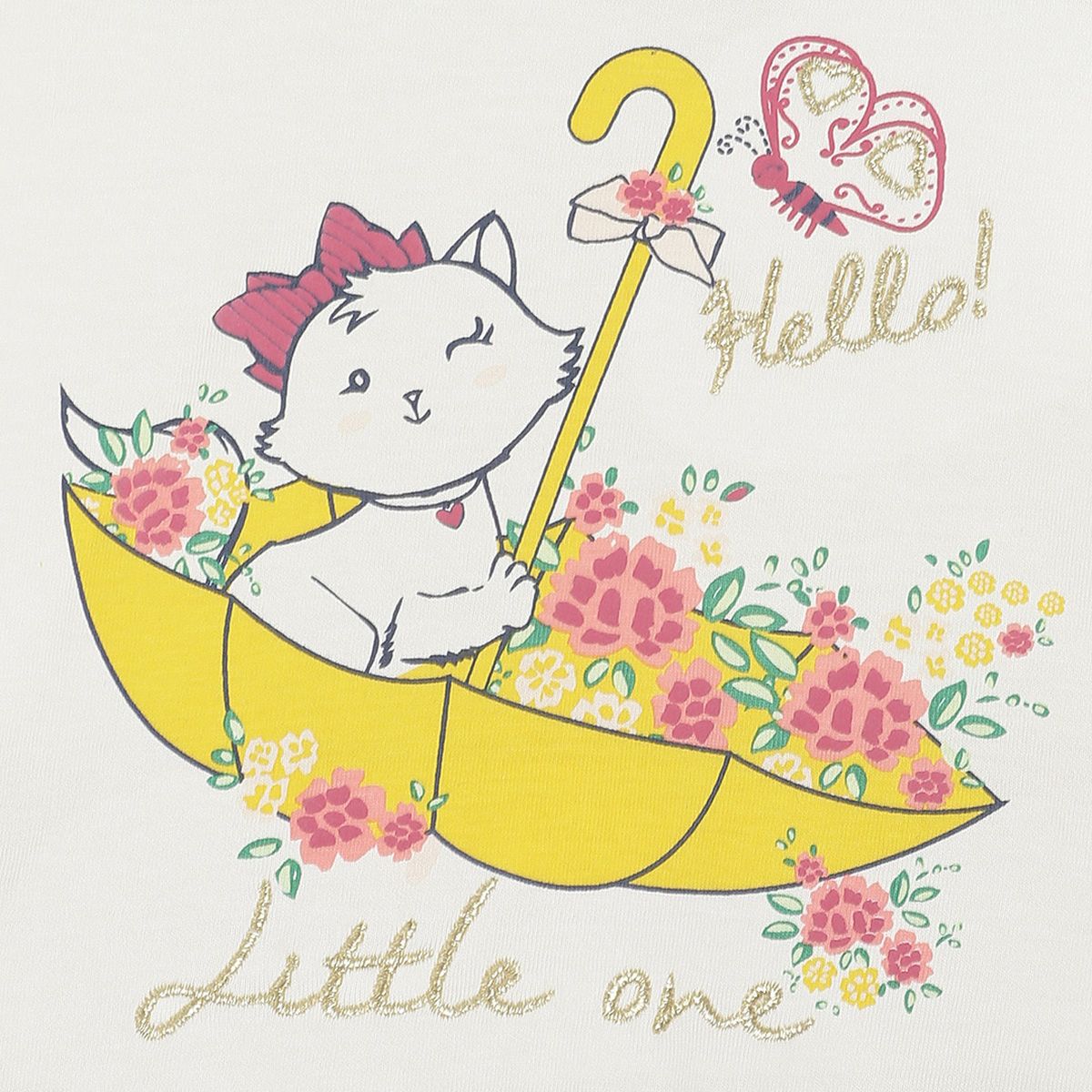 Pack of 2 top & knit bottom - yellow for 0-3 Months