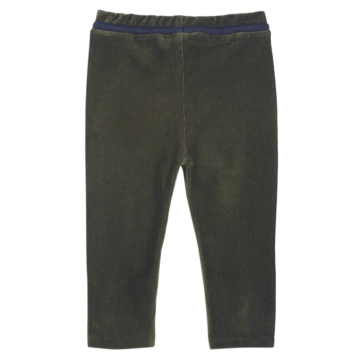 Boys Green Knit Pant