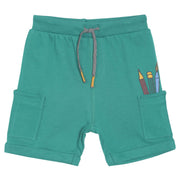 Pack of 1 shorts - green for 3-6 Months