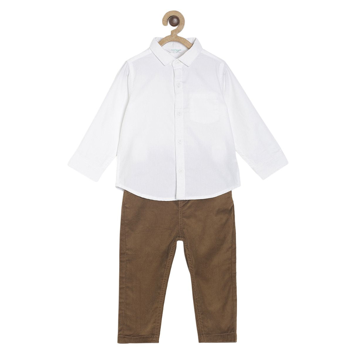 Boys Multi Top & Knit Bottom