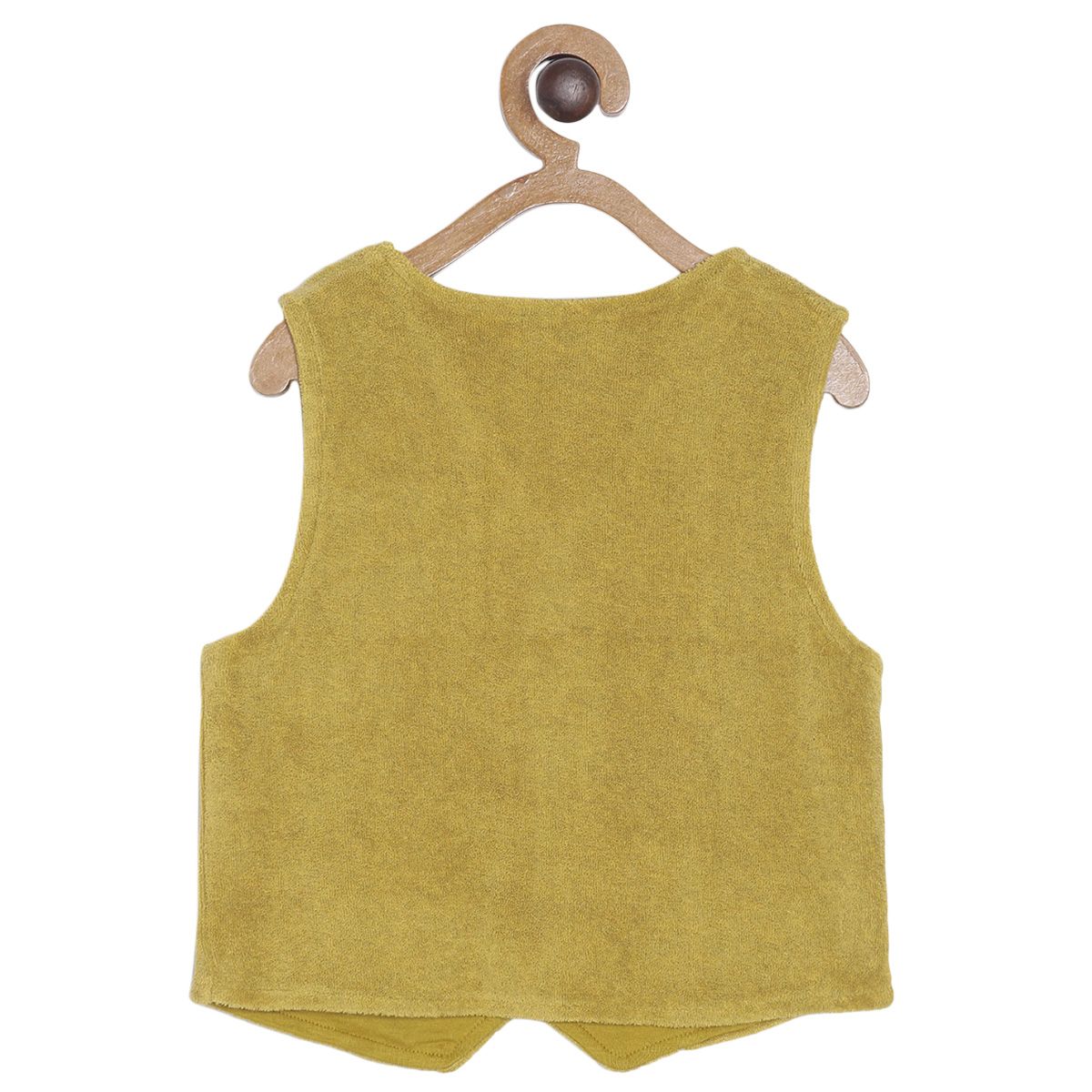 Pack of 1 waistcoat - yellow for 3-6 Months