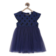 Pack of 1 dress - dark blue  & dark blue for 3-6 Months