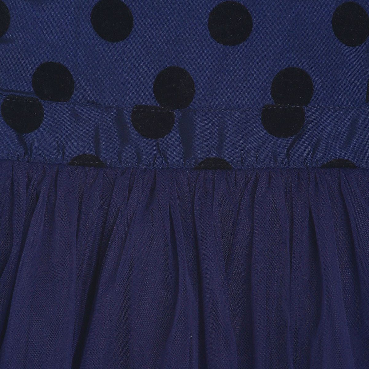 Pack of 1 dress - dark blue  & dark blue for 3-6 Months