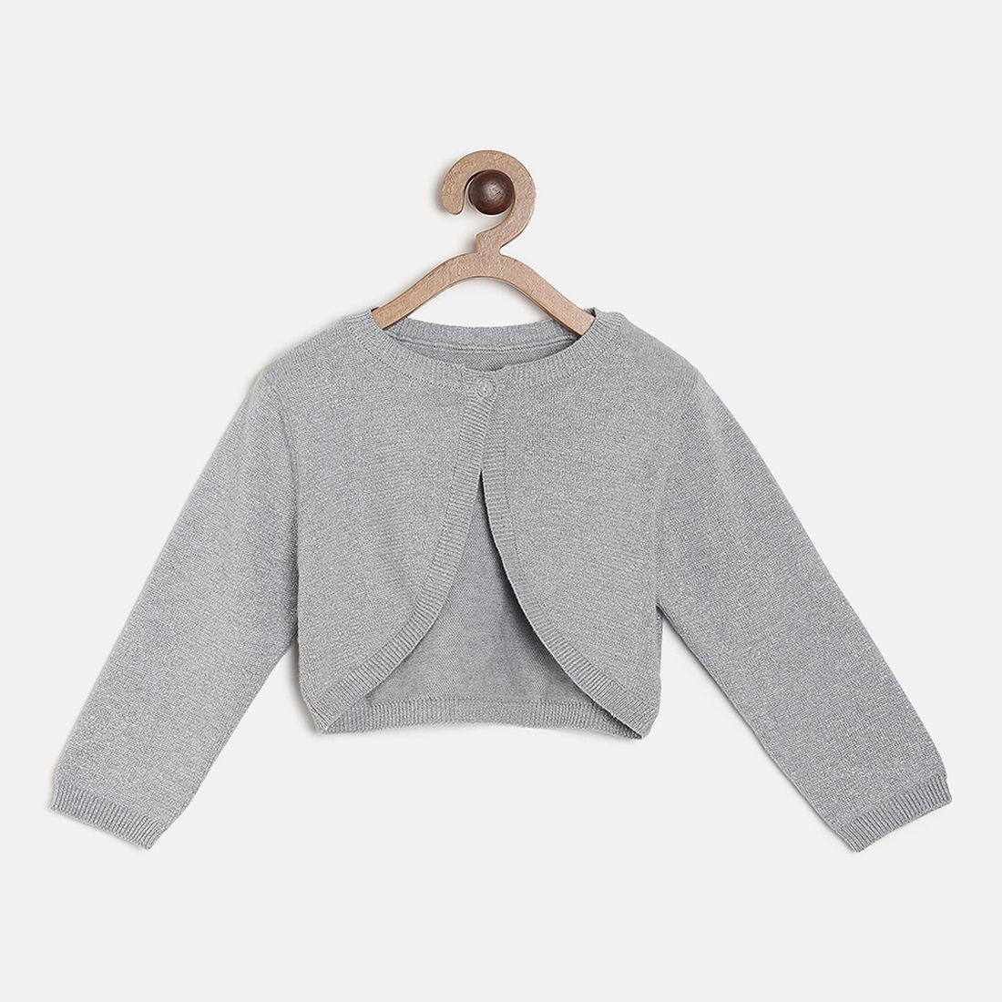 Pack of 1 shrug - silver for 3-6 Months