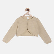 Pack of 1 shrug - gold for 3-6 Months