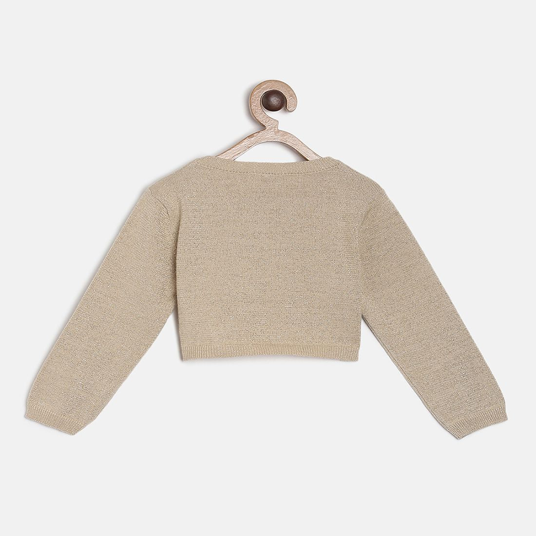 Pack of 1 shrug - gold for 3-6 Months