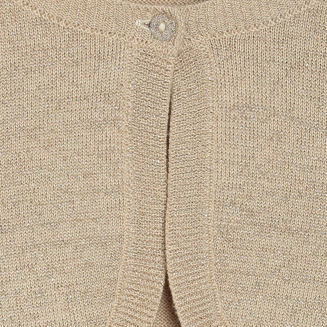 Pack of 1 shrug - gold for 3-6 Months