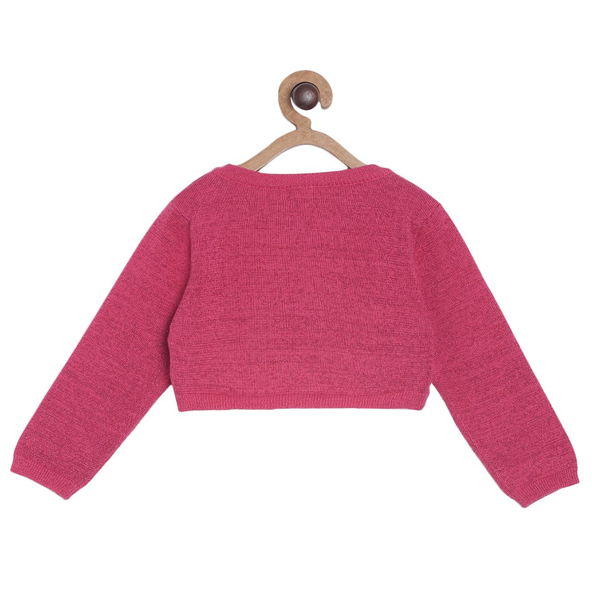 Pack of 1 shrug - pink for 3-6 Months