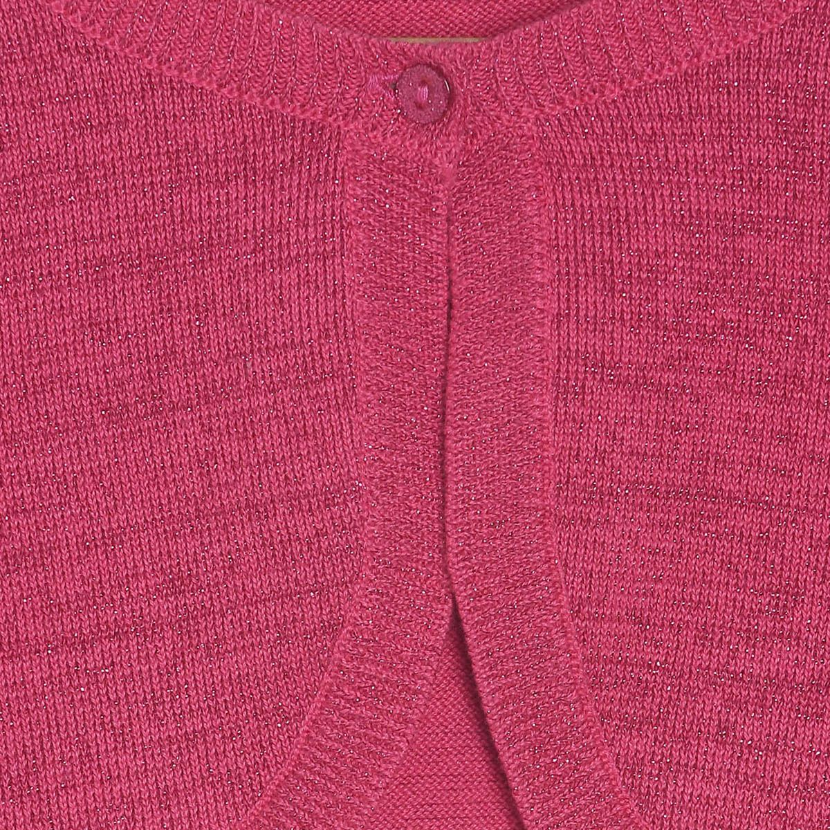Pack of 1 shrug - pink for 3-6 Months