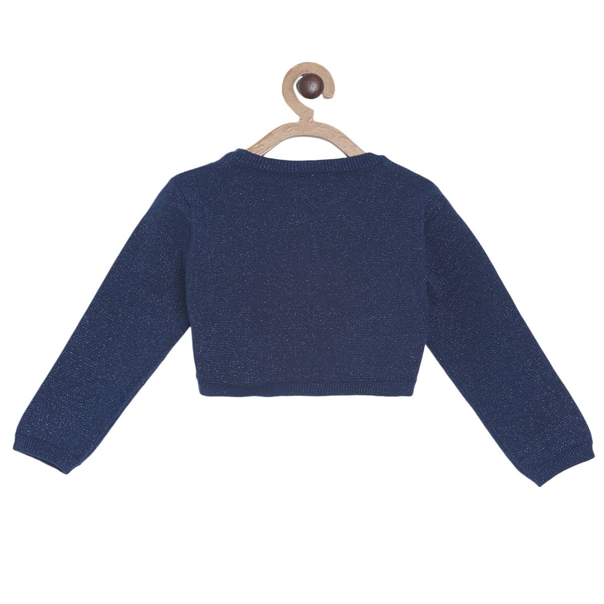 Pack of 1 shrug - navy for 3-6 Months