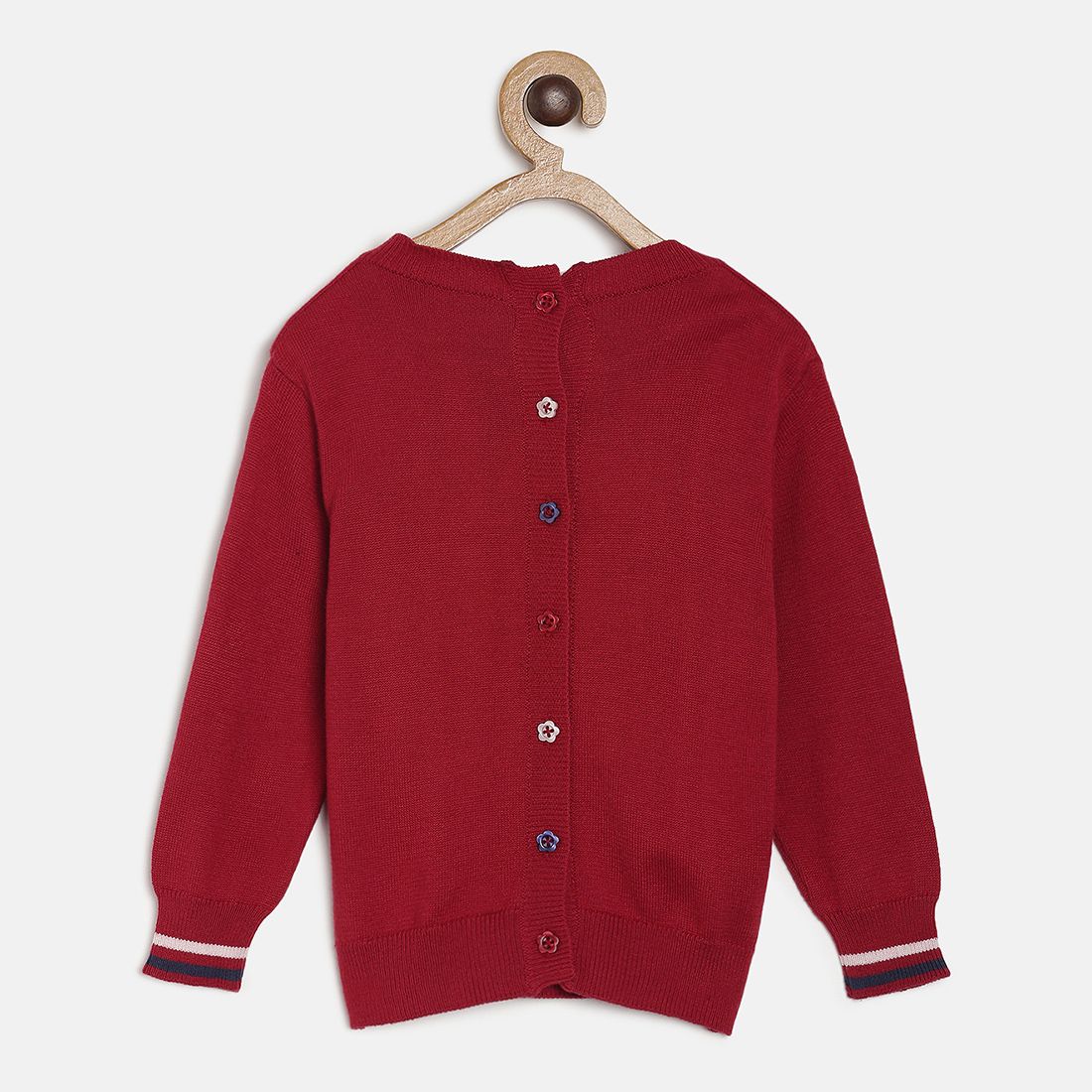 Pack of 1 sweater - red for 3-6 Months