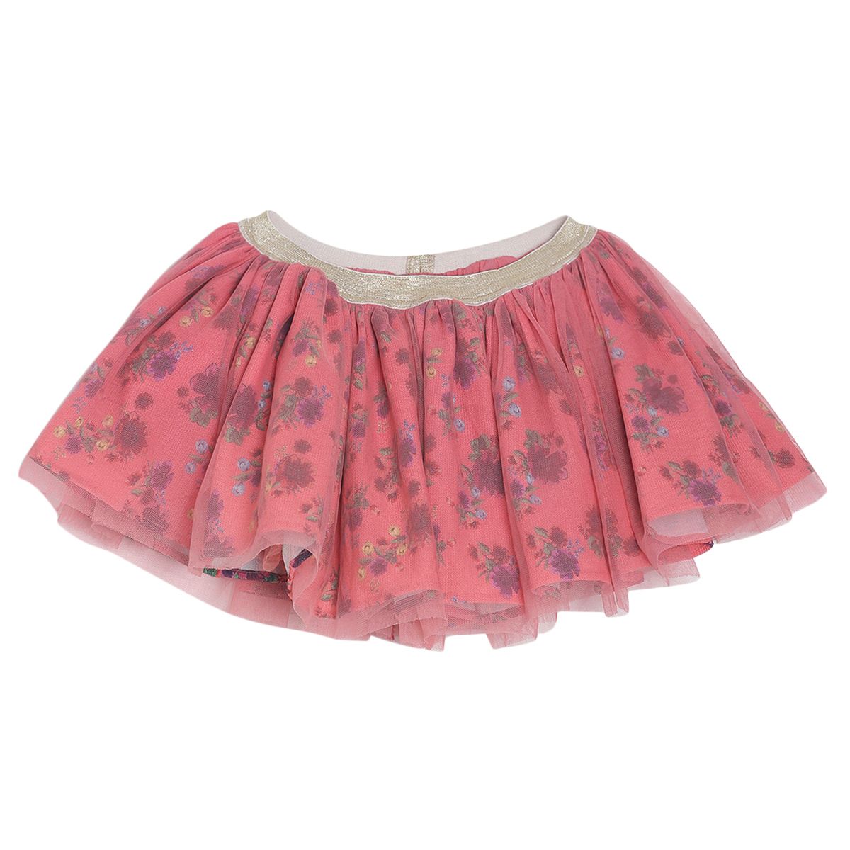 Girls Coral Top & Knit Bottom