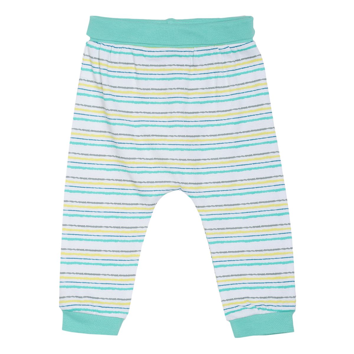 Pack of 2 bodysuit+knit bottom set - green for New Born