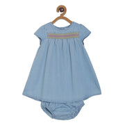 Pack of 3 dress set - light blue for 0-3 Months